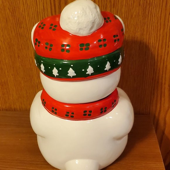 Vintage 1986 Santa Bear Cookie Jar and original box - Picture 2 of 15